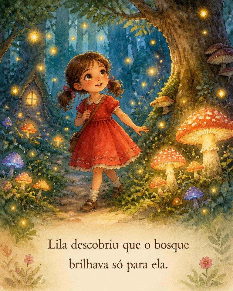 Exemplo de página ilustrada no estilo Storybook 2D